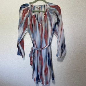 Young Threads New York City Lightweight Belted Tunic. Very Good Condition. Sz L.